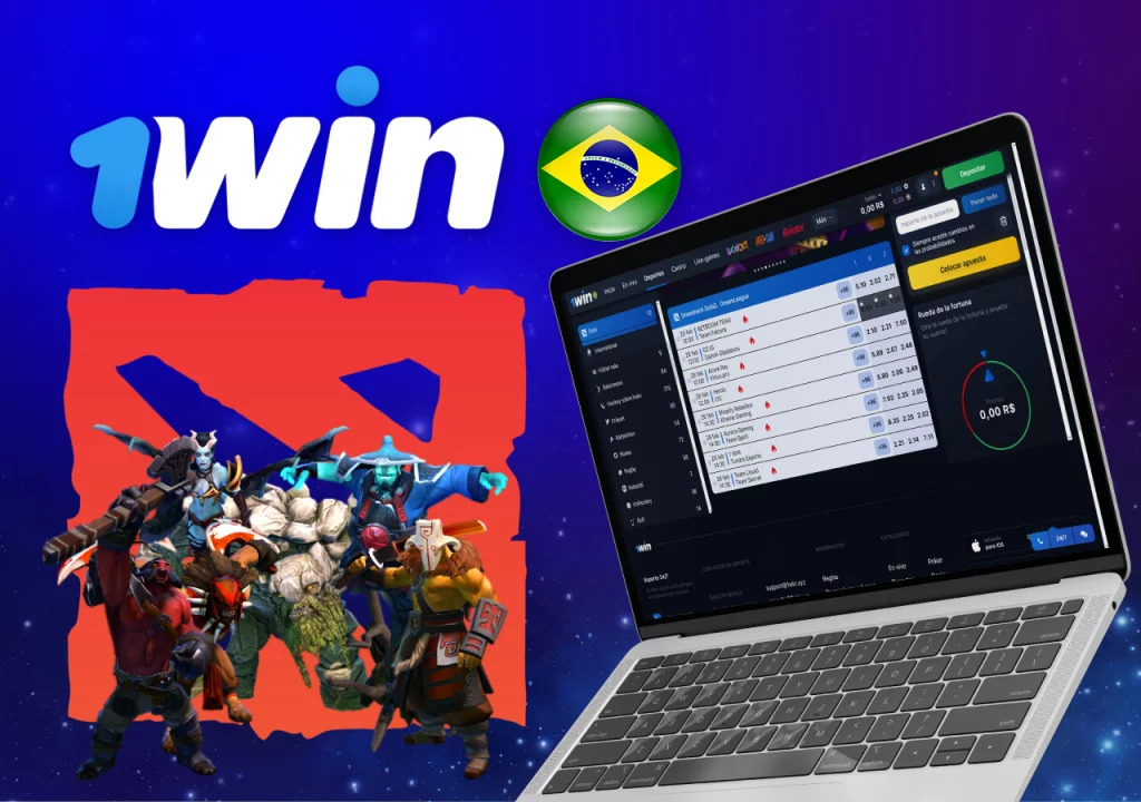 Faça suas apostas nos principais eventos do DOTA 2 on 1Win