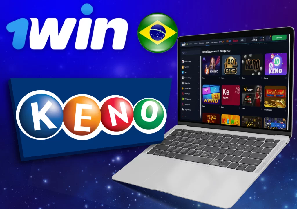 Não perca a sua chance de ganhar na loteria Keno no 1Win